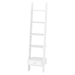 Regały Dla Dzieci|Szafki| Regał DRABINA biały