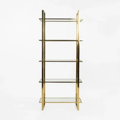 Szafki|Regały|inny Regał glamour złoty EBRALIN