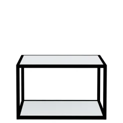 Qubik Regał KAMPO 59,7 cm + komplet białych półek INSIDE