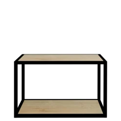 Qubik Regał KAMPO 59,7 cm + komplet dębowych półek INSIDE