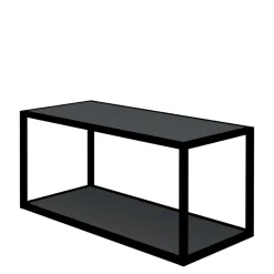 Regały I Półki|Qubik Regał KAMPO 79,7 cm + komplet grafitowych półek INSIDE