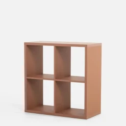Dzieci FORTE Regał kwadratowy MAURO terracotta