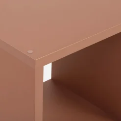 Dzieci FORTE Regał kwadratowy MAURO terracotta