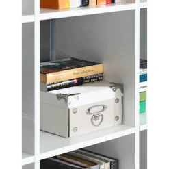 FORTE Regał MAURO 107,2x107,2 cm biały