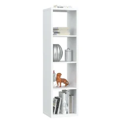 Szafki|Regały|FORTE Regał MAURO 141,8x38,2 cm biały