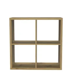 FORTE Regał MAURO 72,7x72,8 cm dębowy