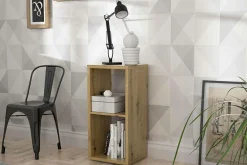 Szafki|Regały|FORTE Regał MAURO 72,8x38,2 cm dębowy