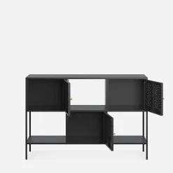 inny Regał metalowy czarny mat BOLDO