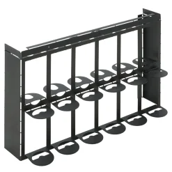 Regał na wino czarny ORIGAMI KAMPO