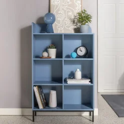 Szafki|Regały|inny Regał niebieski SUAVE