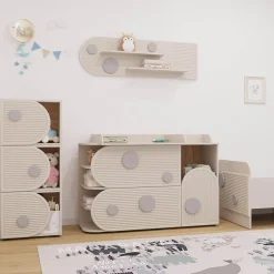 Dzieci inny Regał niski poziomy PING