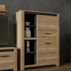 Szafki|Regały|FORTE Regał niski SAN CAYETANO