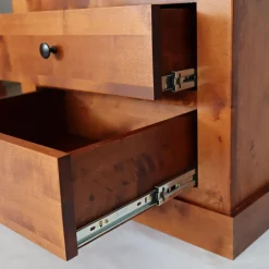 Szafki|Regały|inny Regał niski z litego drewna PAOLA brzoza koniakowa