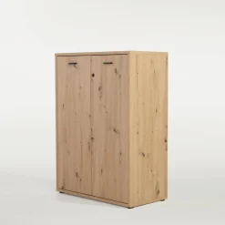 Szafki|Regały|FORTE Regał niski zamykany na klucz GOLDSBORO