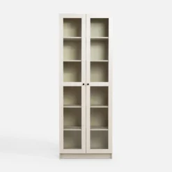 inny Regał przeszklony 75,3 cm TED kaszmir