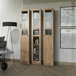 Szafki|Regały|inny Regał przeszklony TED 35,2 cm