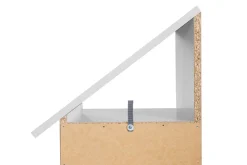 Dzieci Regał szary TOP BABY prawy