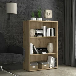 Szafki|Regały|FORTE Regał TEMPRA 2 dąb artisan