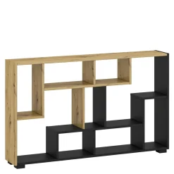 Dzieci Regał UNIWERSUM dąb artisan/czarny