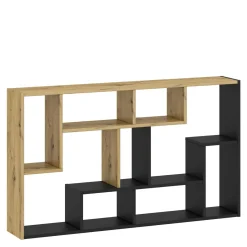 Dzieci Regał UNIWERSUM dąb artisan/czarny