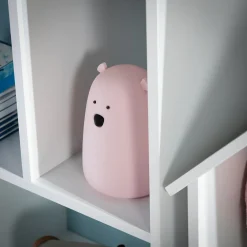 Dzieci inny Regał w kształcie domku FALIANO biało-błękitny