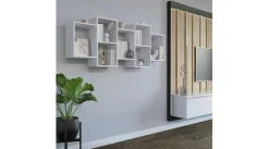 Regał wiszący biały TRIO