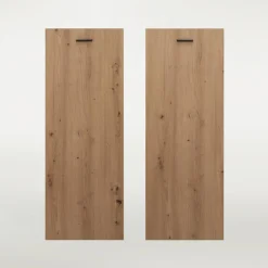 Szafki|Regały|FORTE Regał wysoki z drzwiami GOLDSBORO