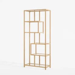 Szafki|Regały|inny Regał z drewna bambusowego HORO 180 cm