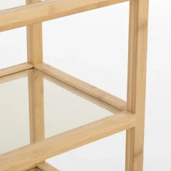 Szafki|Regały|inny Regał z drewna bambusowego HORO 79 cm