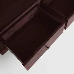 inny Regał z litego drewna PAOLA brzoza mahoń