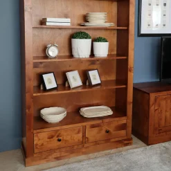 Szafki|Regały|inny Regał z litego drewna PAOLA brzoza koniakowa