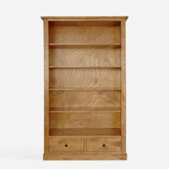 Szafki|Regały|inny Regał z litego drewna z szufladami STELLA dąb naturalny