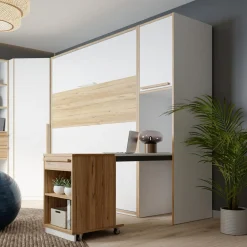 FORTE Regał z rozkładanym biurkiem S-ROOM