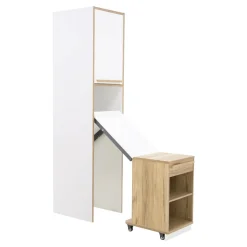 FORTE Regał z rozkładanym biurkiem S-ROOM