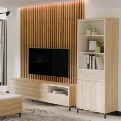 Szafki|Regały|FORTE Regał z szufladą do salonu GALACTIQUE