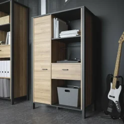 FORTE Regał z szufladą HIGH ROCK