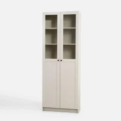 Szafki|Regały|inny Regał z witryną 75,3 cm TED kaszmir