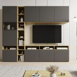 Szafki|Regały|inny Regał z witryną MULTI WALL