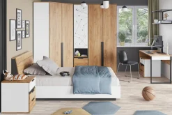 Regały Dla Dzieci|Szafki|DiTrendi Regał zamykany z szufladami ORION