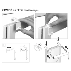 Rolety I Akcesoria| Roleta mini MADRYT 80x160 cm