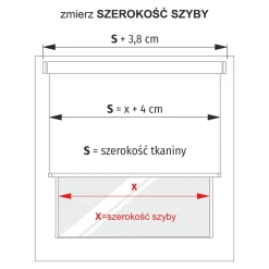Rolety I Akcesoria| Roleta mini THERMO 38x150 cm