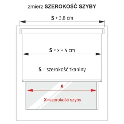 Rolety I Akcesoria| Roleta mini THERMO 80x150 cm