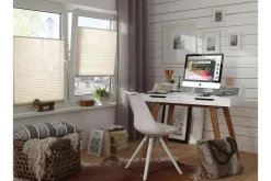 Roleta plisowana VERONA BEŻ 72,5x150 cm