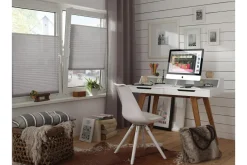 Rolety I Akcesoria| Roleta plisowana VERONA SZARY 57x150 cm