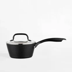 inny Rondel aluminiowy z pokrywką CARINA BLACK 1 l