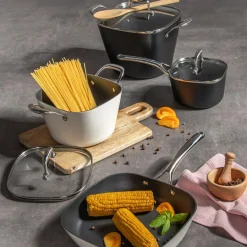 Garnki, Patelnie I Pokrywki|inny Rondel czarny QUADRATO 1,7 l