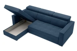 Exline Rozkładany narożnik z regulowanymi zagłówkami MONSON