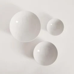 inny Salaterka porcelanowa biała 15 cm