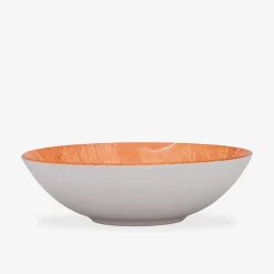 Miski, Patery I Półmiski|Lubiana Salaterka porcelanowa pomarańczowa CZTERY PORY ROKU 17,5 cm