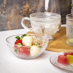 Salaterka szklana DAISY 13 cm